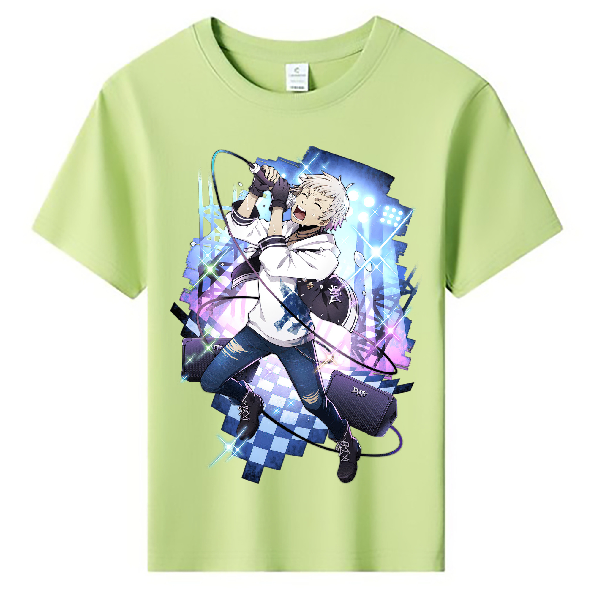 （画像用） 文豪ストレイドッグス Bungo Stray Dogs 綿100％キッズTシャツ（フロントプリント）